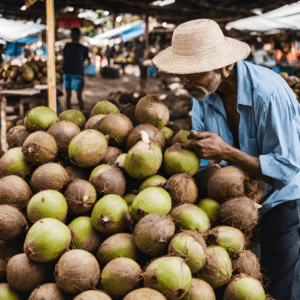 Read more about the article Tips for Selecting and Storing Fresh Mature Coconuts